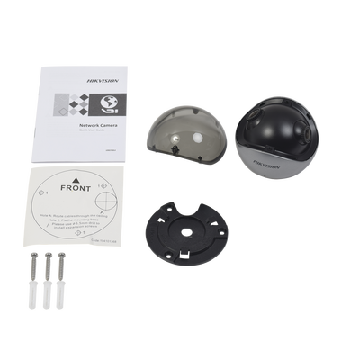 MonoVu IP 1.3 Megapixel / 2 Cámaras Independientes / Ideal para Esquinas / WDR 120dB / Interior / Ideal para Ventanillas / Onvif