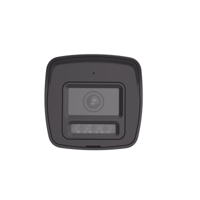 [Audio Bidireccional + Dual Light + ColorVu] Bala TURBOHD 3K  (5 Megapixel) / Lente 2.8 mm Angulo de vision 112° / 30 mts IR EXIR + 20 mts Luz Blanca / Micrófono y Bocina Integrado / Exterior IP67 / Metal / dWDR