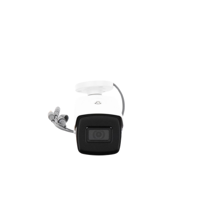Bala TURBOHD 4K (8 Megapixeles) / Gran Angular 102º / Lente 2.8 mm / Exterior IP67 / IR EXIR 60 mts / dWDR