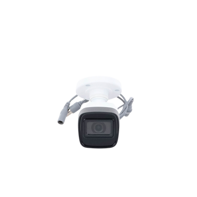 Bala TURBOHD 4K (8 Megapixel) / Gran Angular 102° / Lente 2.8 mm / Exterior IP67 / IR EXIR 30 mts / dWDR / Metal