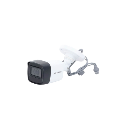 Bala TURBOHD 4K (8 Megapixel) / Gran Angular 102° / Lente 2.8 mm / Exterior IP67 / IR EXIR 30 mts / dWDR / Metal