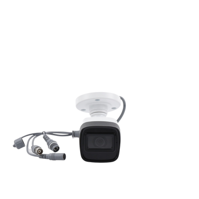 Bala TURBOHD 2 Megapíxeles (1080p) / Lente 3.6 mm / Exterior IP67 / 80 mts IR EXIR / dWDR / 4 Tecnologías