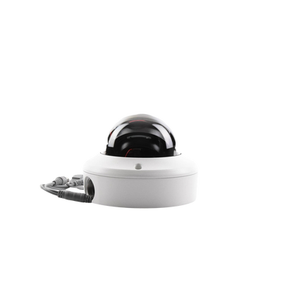 Domo TURBOHD 5 Megapixel / Lente Motorizado 2.7 - 13.5 mm / IR EXIR 40 mts / TVI-AHD-CVI-CVBS / IK10 / IP67 / dWDR / 12 Vcc / 24 VCA