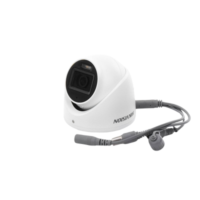 [Dual Light + ColorVu] Turret TURBOHD 2 Megapixel (1080p) / Lente 2.8 mm / 30 mts IR + 20 mts Luz Blanca / Gran Angular 101° / Exterior IP67 / Micrófono Integrado /  4 Tecnologías /  Metal