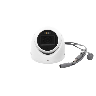 [Dual Light + ColorVu] Turret TURBOHD 2 Megapixel (1080p) / Lente 2.8 mm / 30 mts IR + 20 mts Luz Blanca / Gran Angular 101° / Exterior IP67 / Micrófono Integrado /  4 Tecnologías /  Metal