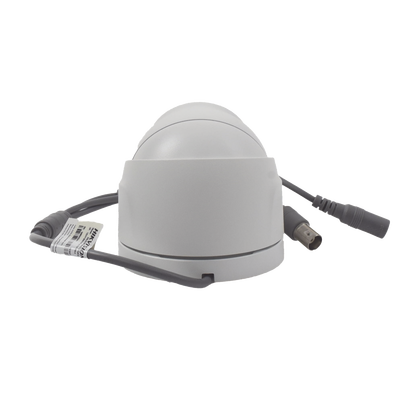 Turret TURBOHD 5 Megapixel / Lente 2.8 mm / Audio por Coaxitron / 30 mts IR EXIR / Exterior IP67 / 4 Tecnologías / dWDR
