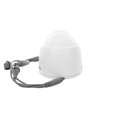 [Dual Light + ColorVu] Turret TURBOHD 3K (5 Megapixel) / Lente 2.8 mm / 30 mts IR + 20 mts Luz Blanca / Gran Angular 104.9° / Exterior IP67 / Micrófono Integrado / dWDR / 4 Tecnologías / Metal