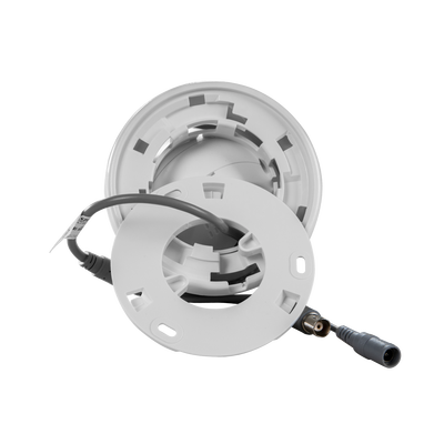 [Audio Bidireccional + Dual Light + ColorVu] Turret TURBOHD 3k (5 Megapixel) / Lente 2.8 mm / 40 mts IR EXIR + 40 mts Luz Blanca / Micrófono y Bocina Integrado / Exterior IP67 / dWDR