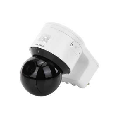Domo PTZ IP 4 Megapixel / 4X Zoom Óptico / 50 mts IR EXIR / ACUSENSE / Luz Estroboscópica / Sirena Integrada / WDR 120 dB / PoE+ / IP66 / Ultra Baja Iluminación / Micrófono y Bocina Interconstruido / Micro SD