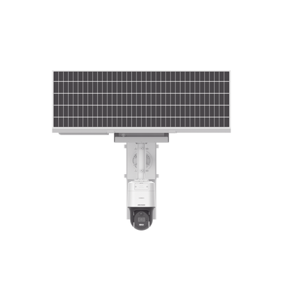Kit Solar IP All in One / Cámara PT ColorVu 4 Megapixel / Lente 4 mm / Panel Solar / Batería de Respaldo de Litio 23.2Ah (Hasta 24 Días) / Conexión 4G / Accesorios de Instalación