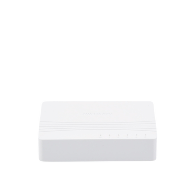 Switch Gigabit No Administrable de Escritorio con 5 puertos 10 / 100 / 1000 Mbps / Diseño Compacto y Estetico