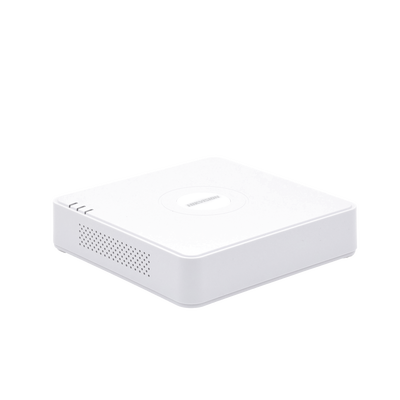 DVR 1080P lite / 4 Canales TURBOHD + 1 Canal IP / 1 Bahía de Disco Duro / H.264+ / 1 Canal de Audio / Salida de vídeo Full HD