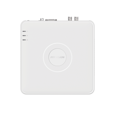 DVR 4 Canales TurboHD + 1 Canal IP / 2 Megapixel (1080p) Lite / Acusense Lite (Busqueda Inteligente Personas Vehiculos) / Audio por Coaxitron y Audio Bidireccional  / 1 Bahia de Disco Duro / H.265+ / Salida de Vídeo Full HD