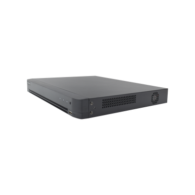 DVR 32 Canales TURBOHD + 8 Canales IP / 4 Megapixel / 2 Bahías de Disco Duro / 1 Canal de Audio / Videoanálisis