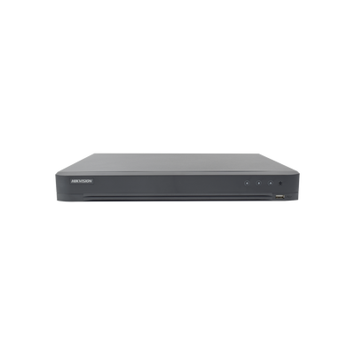 DVR 32 Canales TURBOHD + 8 Canales IP / 4 Megapixel / 2 Bahías de Disco Duro / 1 Canal de Audio / Videoanálisis