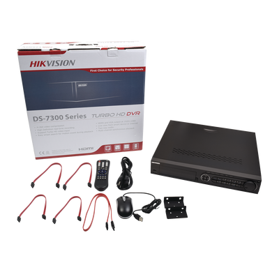 DVR/NVR PENTÁBRIDO 18 Canales / 16 Canales Turbo HD 3MP / Cámaras IP Seleccionables / Compresión H.265 - H.264+ / P2P Hik-Connect / Video análisis / Salida de video 4K / Entradas y Salidas de Audio y Alarma