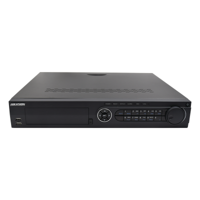 DVR/NVR PENTÁBRIDO 18 Canales / 16 Canales Turbo HD 3MP / Cámaras IP Seleccionables / Compresión H.265 - H.264+ / P2P Hik-Connect / Video análisis / Salida de video 4K / Entradas y Salidas de Audio y Alarma