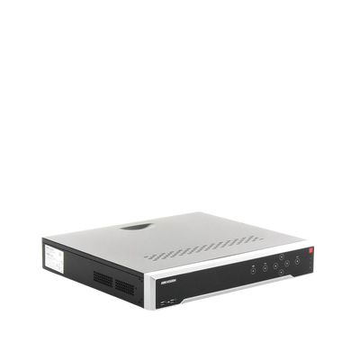 [Doble Poder de Decodificación] NVR 32 Megapixel (8K) / 32 Canales IP / 16 Puertos PoE+ / AcuSense / ANPR / Conteo de Personas / Heat Map / 4 Bahías de Disco Duro  / HDMI en 8K / Soporta POS / Alarmas I/O / 2 Salidas HDMI / Smart Search