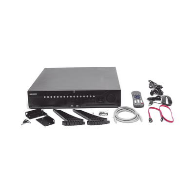 NVR 12 Megapixel (4K) / 64 canales IP / Soporta Cámaras con AcuSense / 8 Bahías de Disco Duro / 2 Puertos de Red / Soporta RAID con Hot Swap / HDMI en 4K / Soporta POS