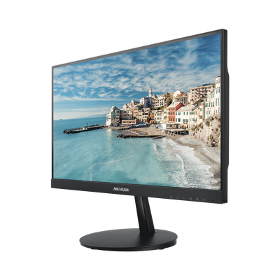 Monitor LED Full HD de 21.5" / Ideal para Oficina y Hogar / Uso 24-7 / Entrada HDMI-VGA / Compatible con Montaje VESA