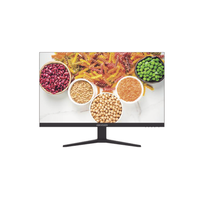 Monitor LED Full HD (1080p) de 27" / Ideal para CCTV, Oficina y Hogar / Entrada HDMI-VGA / Montaje VESA ( 100 X 100) / Uso 12/7 / Backlight E-LED / Ultra Delgado