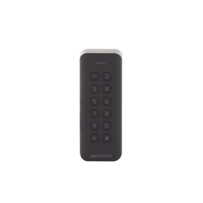 Lector de Tarjetas PROX EM y Contraseñas / Exterior IP65 / Wiegand / Compatible con Cualquier Panel / PERFIL DELGADO y ESTETICO / Indicador LED