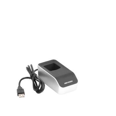 Enrolador USB de Huellas para Software Hikvision / iVMS-4200 / HikCentral / HikConnect Teams / Facilita el Alta de Huellas al Software / Conexión USB / SDK GRATUITO para desarrollos propios