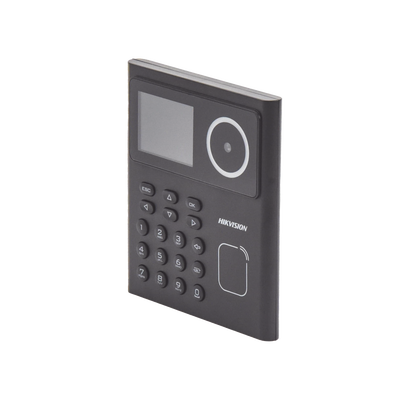 Terminal Facial Min Moe Administrable por Smartphone o Nube /  Acceso y Asistencia / Lector PROX EM  /  500 rostros / Detección de Cubrebocas / HikConnect / Reconocimiento a 1.5 mts de distancia / HIK-IA