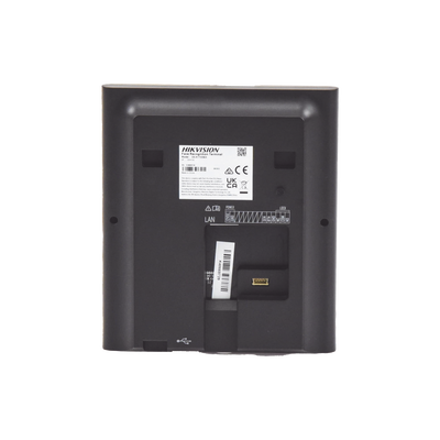 Terminal Facial Min Moe Administrable por Smartphone o Nube /  Acceso y Asistencia / Lector PROX EM  /  500 rostros / Detección de Cubrebocas / HikConnect / Reconocimiento a 1.5 mts de distancia / HIK-IA