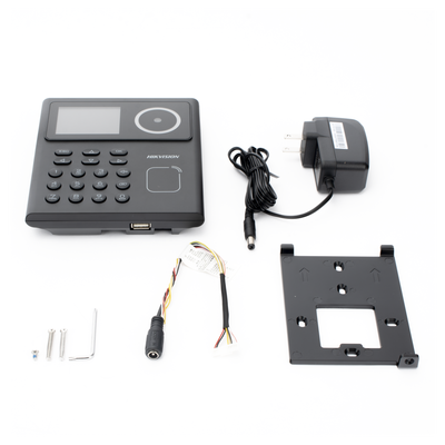 Terminal Facial Min Moe Administrable por Smartphone o Nube /  Acceso y Asistencia / Lector PROX EM  /  500 rostros / Detección de Cubrebocas / HikConnect / Reconocimiento a 1.5 mts de distancia / HIK-IA