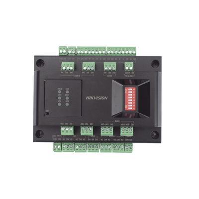 Expansor de 2 Puertas para Paneles de Control de Acceso DS-K27 Series / Comunicación RS-485 / 4 Entradas y 2 Salidas Auxiliares