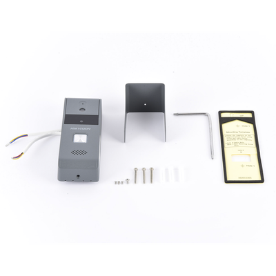 Frente de Calle Analógico METÁLICO Adicional para Videoportero DS-KIS203 y DS-KIS303-P