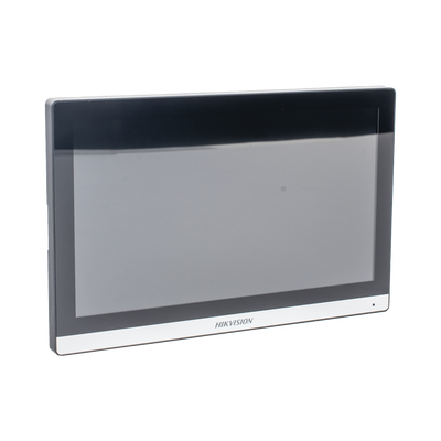Kit de Videoportero Hibrido TurboHD con Pantalla LCD touch de 7" Wi-Fi / Frente de Calle para Exterior Metalico / 720p (1 Megapíxel )117° de Visión (Gran Angular) / Llamada a App Hik-Connect