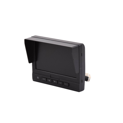 Monitor y Botones de 7" LCD / Compatible con DVR Móvil HIKVISION / Conector Tipo Aviación