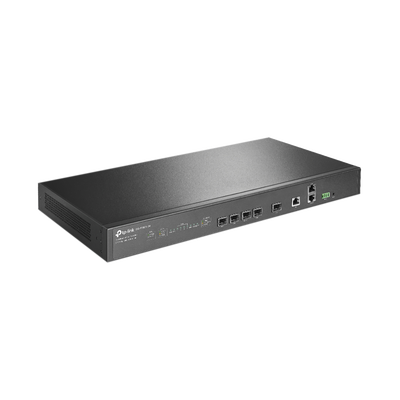 Delta Stream - OLT de 4 puertos GPON / Conexión de hasta 512 ONUs / 1 Puerto Gigabit RJ45 Uplink /  1 Puertos SFP+ Uplink / Fuentes Redundantes AC- DC (incluidas) / Administración desde la nube (DPMS)