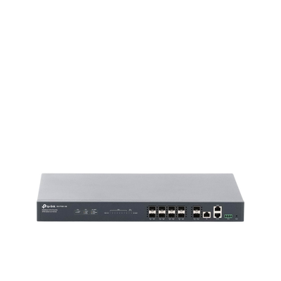 Deltra Stream - OLT de 8 Puertos GPON  / Conexión Hasta 1,024 ONUs / 1 Puerto Gigabit RJ45 Uplink / 2 Puertos SFP+ 10GbE Uplink / Fuentes Redundantes AC-AC (incluidas) /  Administración desde la Nube Sin Costo (DPMS)