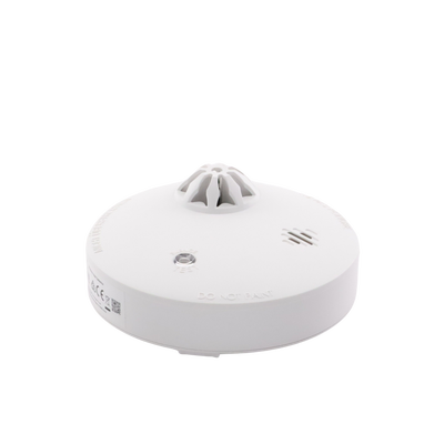(AX PRO) Detector de Temperatura Inalámbrico para Panel de Alarma HIKVISION / Interior / Soporta Funcionalidad Autónoma / Alerta cuando Excede los 57°C / No compatible con el panel DS-PHA64-LP
