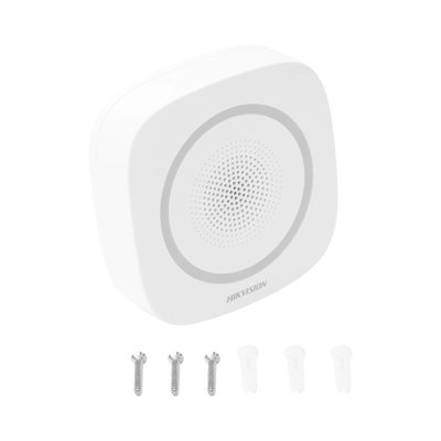 (AX PRO) Sirena Inalámbrica Interior / 110 dB / Estrobo Color Azul