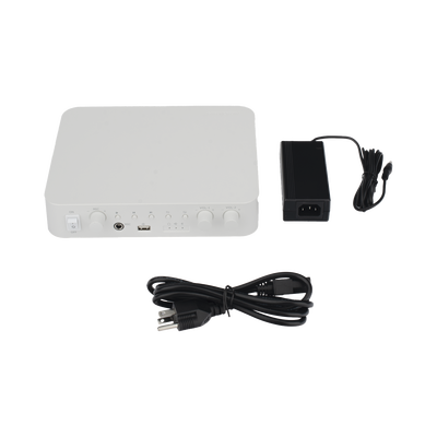 Amplificador una Zona | 2 Canales | 30 W por Canal | Conexión Bluetooth | Salida 4-8 Ω x 2 | 100V COM x 2 | Uso Interior