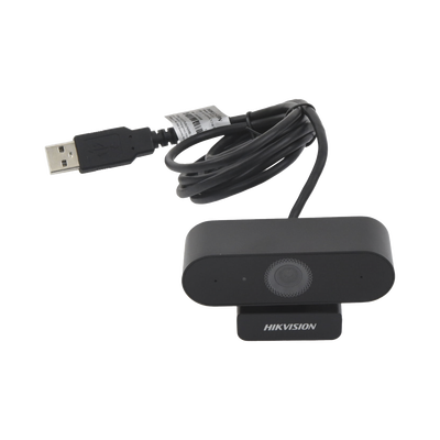 Cámara Web ALTA DENIFICIÓN (1080p) / Giro 360° / Gran Angular / Micrófono Integrado / Conector USB de 2 mts / Fácil de Instalar / Reducción de Ruido Inteligente