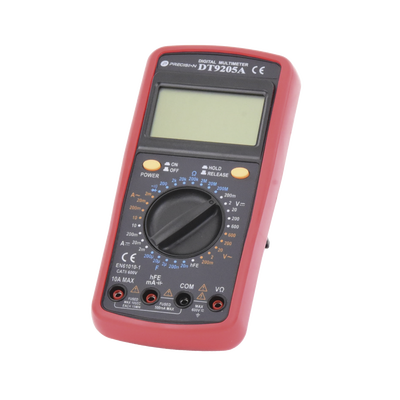 Multímetro Digital Compacto 600 Vcc /  Vca  CATII,  con Pantalla LCD (No incluye Batería)