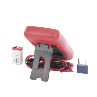 KIT Multímetro Digital DT9205A 600 Vcc /  Vca  CATII,  con Pantalla LCD. Incluye Batería ER-9V de 9V