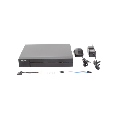DVR 4 Canales TurboHD + 1 Canal IP / 2 Megapíxel (1080p) Lite / Acusense Lite (Evita Falsas Alarmas) / Audio por Coaxitron / 1 Bahía de Disco Duro / H.265+ / Salida de Vídeo Full HD
