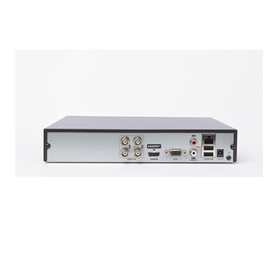 DVR  4 Canales TurboHD + 4 Canales IP / 8 Megapíxel (4K) / Audio por Coaxitron / ACUSENSE Lite / 1 Bahía de Disco Duro / H.265+ / Salida en Full HD