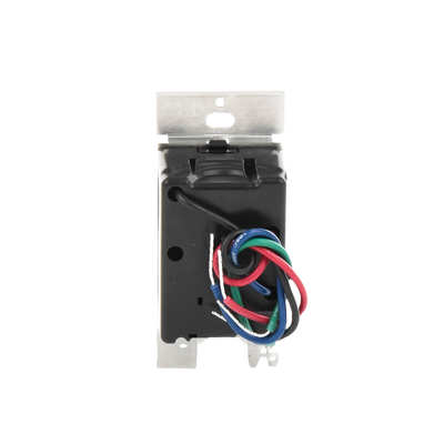(Caseta Wireless) Atenuador de pared. Aumenta/Disminuye Intensidad de Iluminación.  No requiere cable neutro. 150W LED / 600W INC/HAL