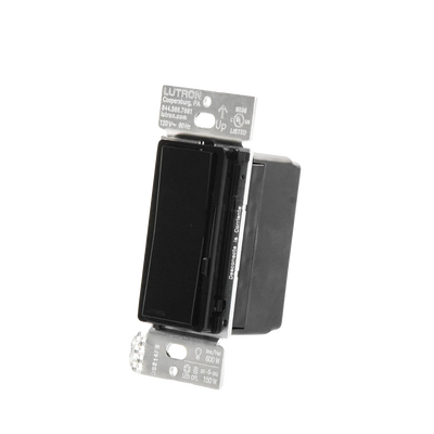 (Caseta Wireless) Atenuador de pared. Aumenta/Disminuye Intensidad de Iluminación.  No requiere cable neutro. 150W LED / 600W INC/HAL