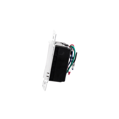 (Caseta Wireless) DIVA Atenuador de pared. Aumenta/Disminuye Intensidad de Iluminación.  No requiere cable neutro. 150W LED / 600W INC/HAL