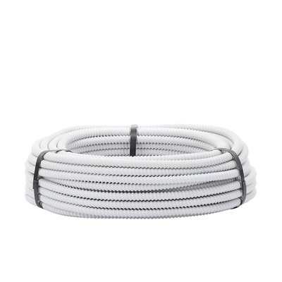 Tuberia flexible (Vaina) diflex, PVC Auto-extinguible, de 10 mm, rollo de 30 m