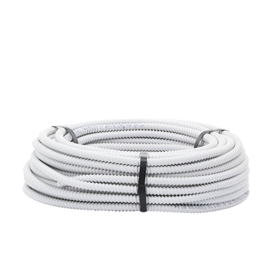 Tuberia flexible (Vaina) diflex, PVC Auto-extinguible, de 10 mm, rollo de 30 m