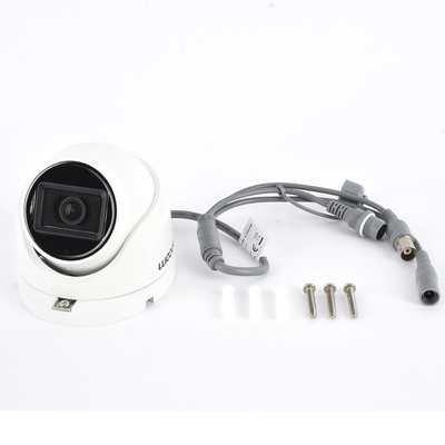 AUDIO POR COAXITRON / Turret TURBOHD 5 Megapixel / Angulo de vision 85.5° / Lente 2.8 mm / 30 mts IR EXIR / Exterior IP67 / 4 Tecnologías / dWDR